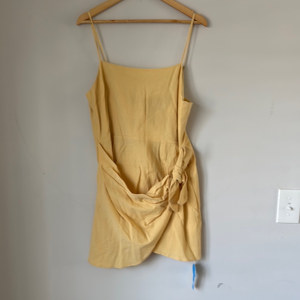 Yellow Sleeveless Dress